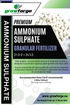 Ammonium Sulphate (21-0-0 +24S) - Growforge