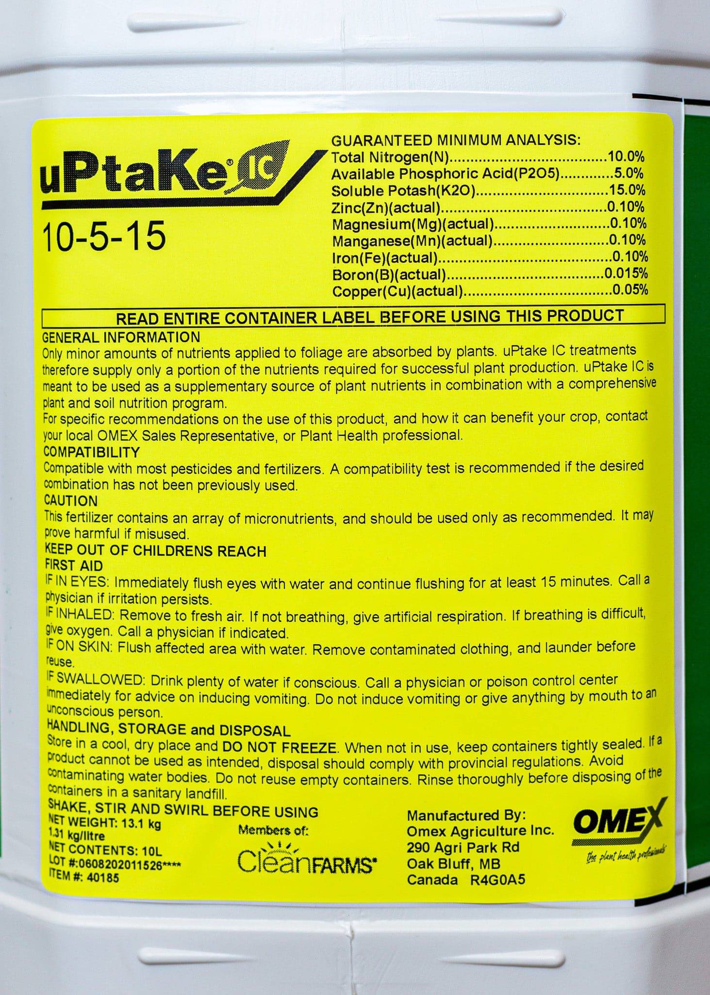 *uPtaKe IC 10-5-15+ Micros* - Growforge