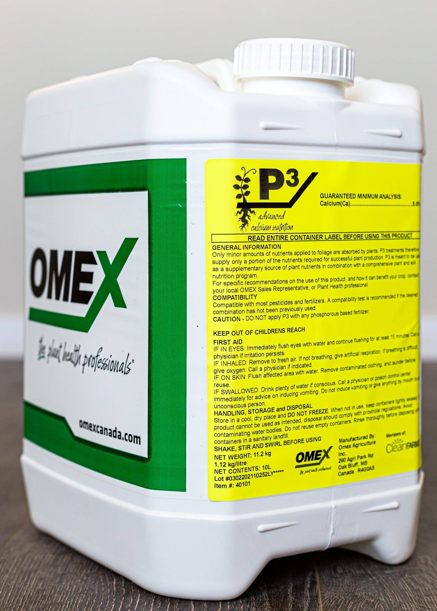 *P3 5% Ca* - Certified Organic - Growforge