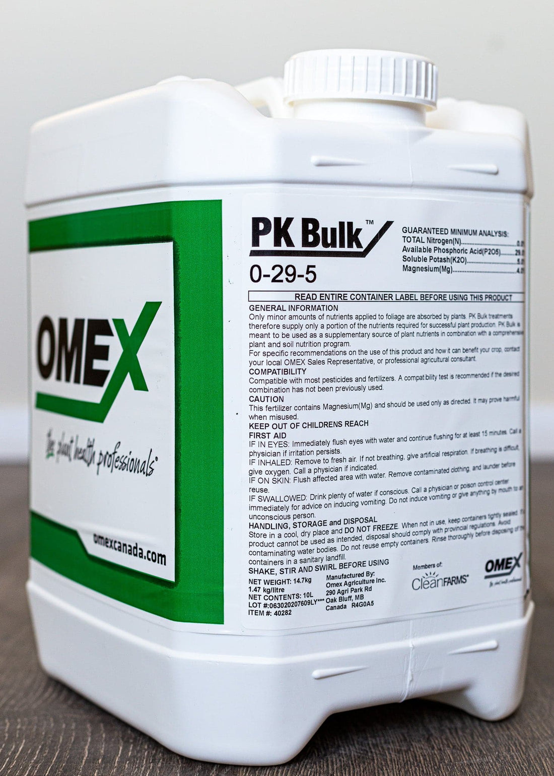 *PK Bulk 0-29-5 4%* - Growforge