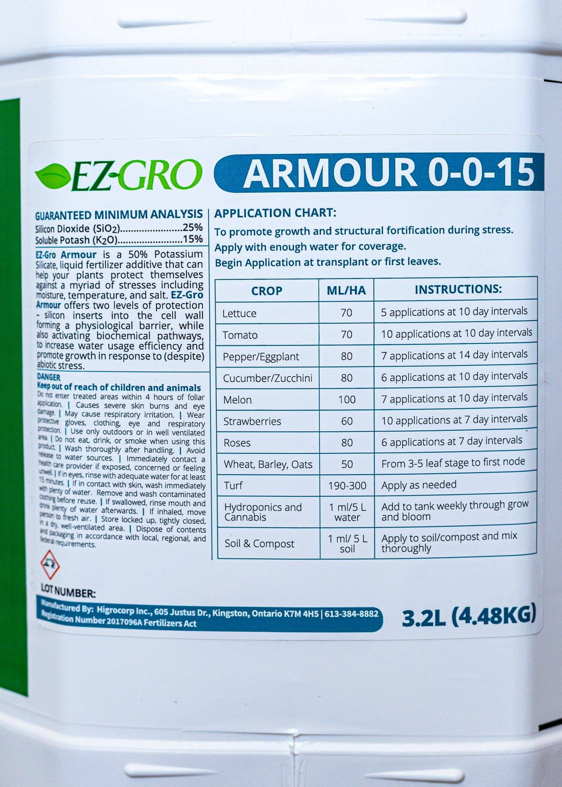 *Stim Pro Armour 0-0-15 25% Si* - Growforge