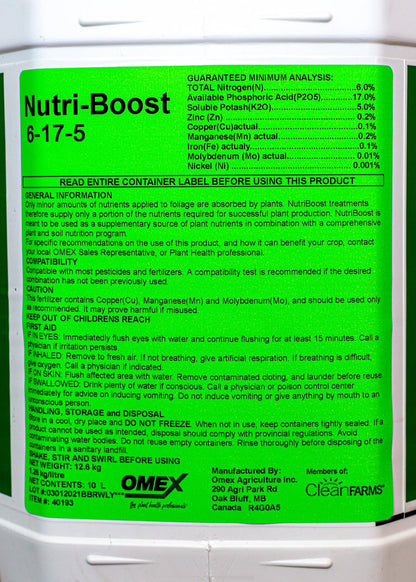*Nutri-Boost 6-17-5 + Micros* - Growforge
